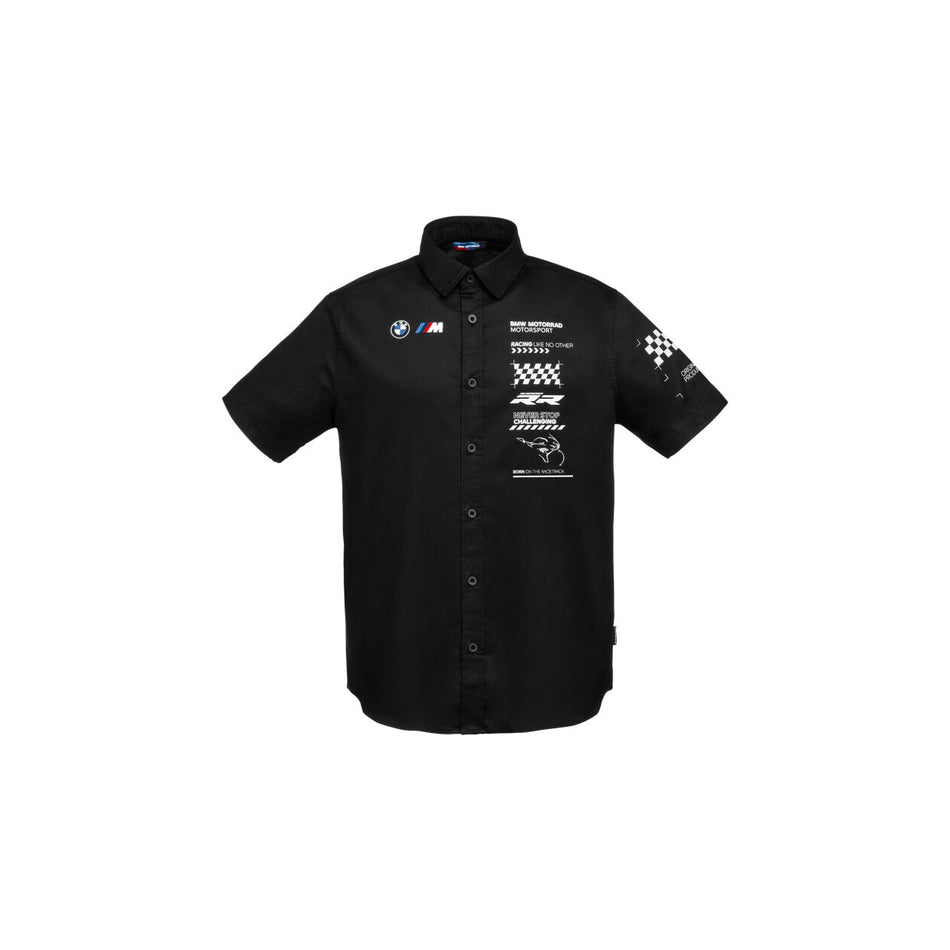 BMW Race Team Short-Sleeved Button-Up Shirt