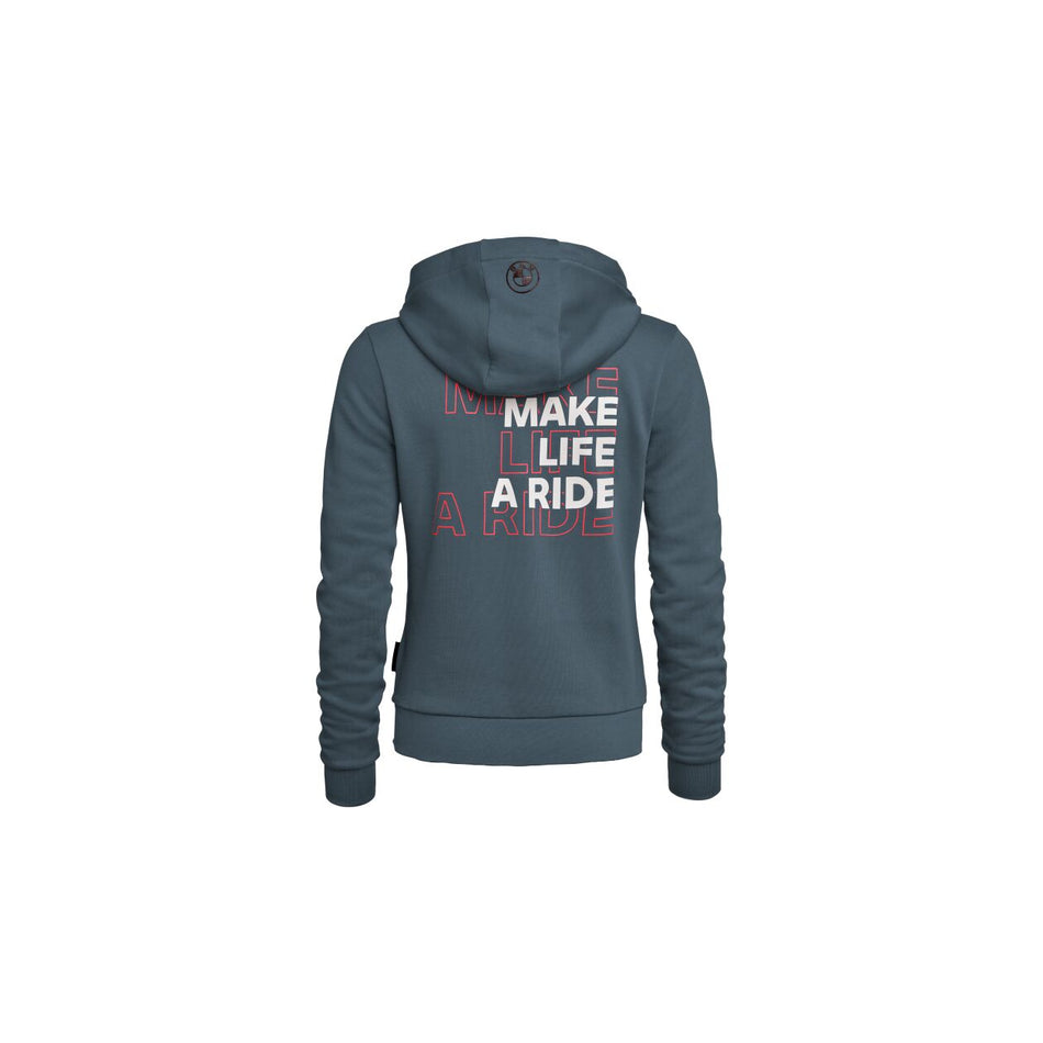 Make Life A Ride Women's Zip-Hoodie