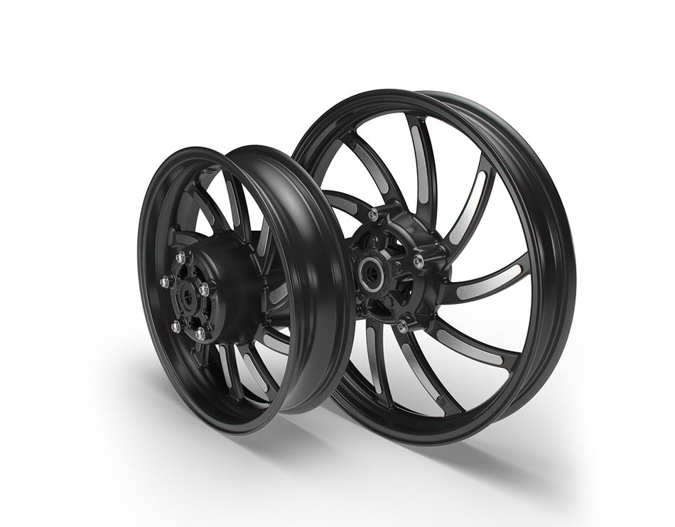 Royal Enfield Black Style 1 Alloy Wheels for Super Meteor 650