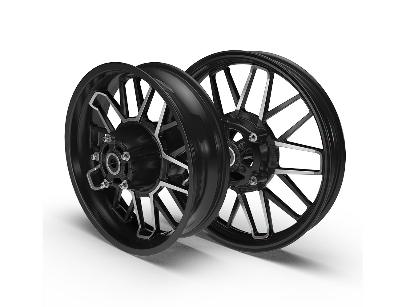 Royal Enfield Black Style 2 Alloy Wheels for Shotgun 650