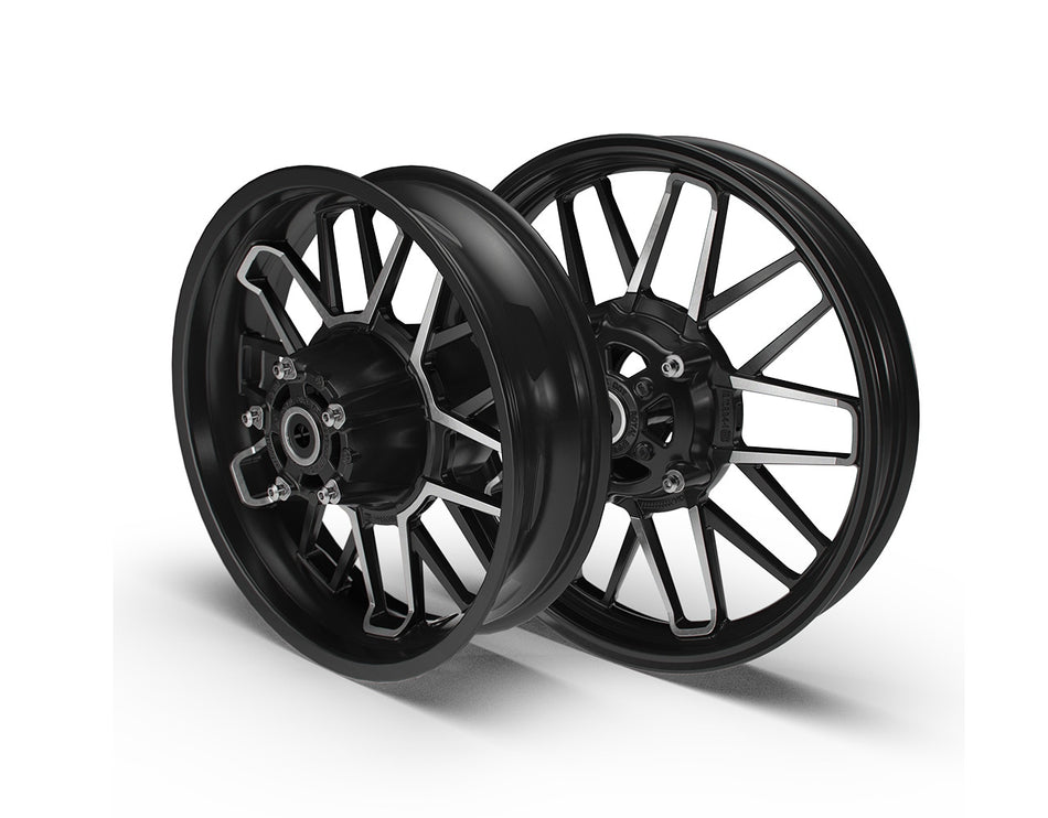 Royal Enfield Black Style 2 Alloy Wheels for Shotgun 650