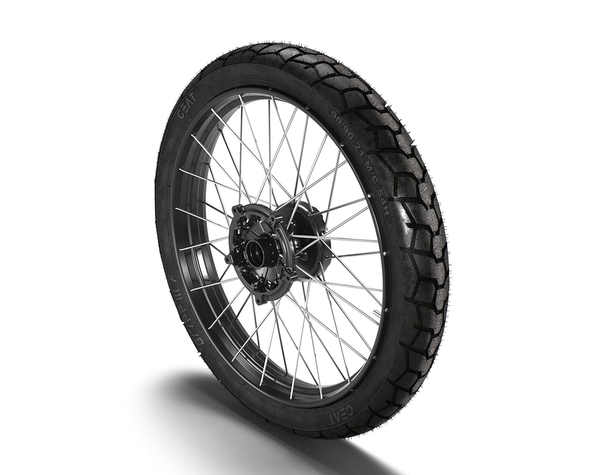 Royal Enfield Black Tubeless Spoked Wheels for Himalayan 450