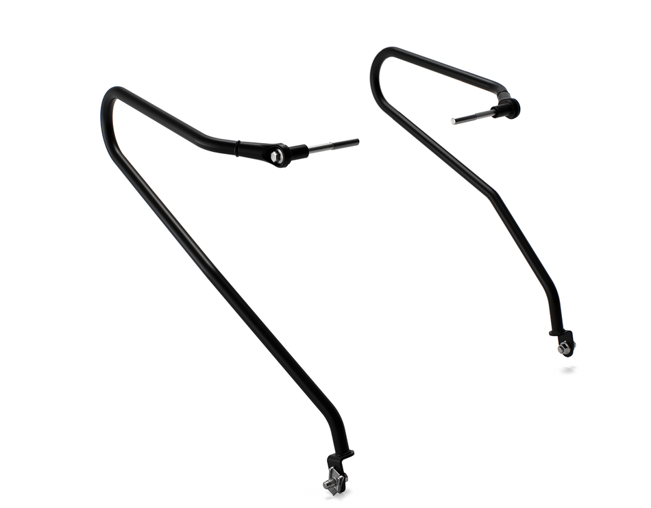 Black Soft Pannier Rails Guerilla 450