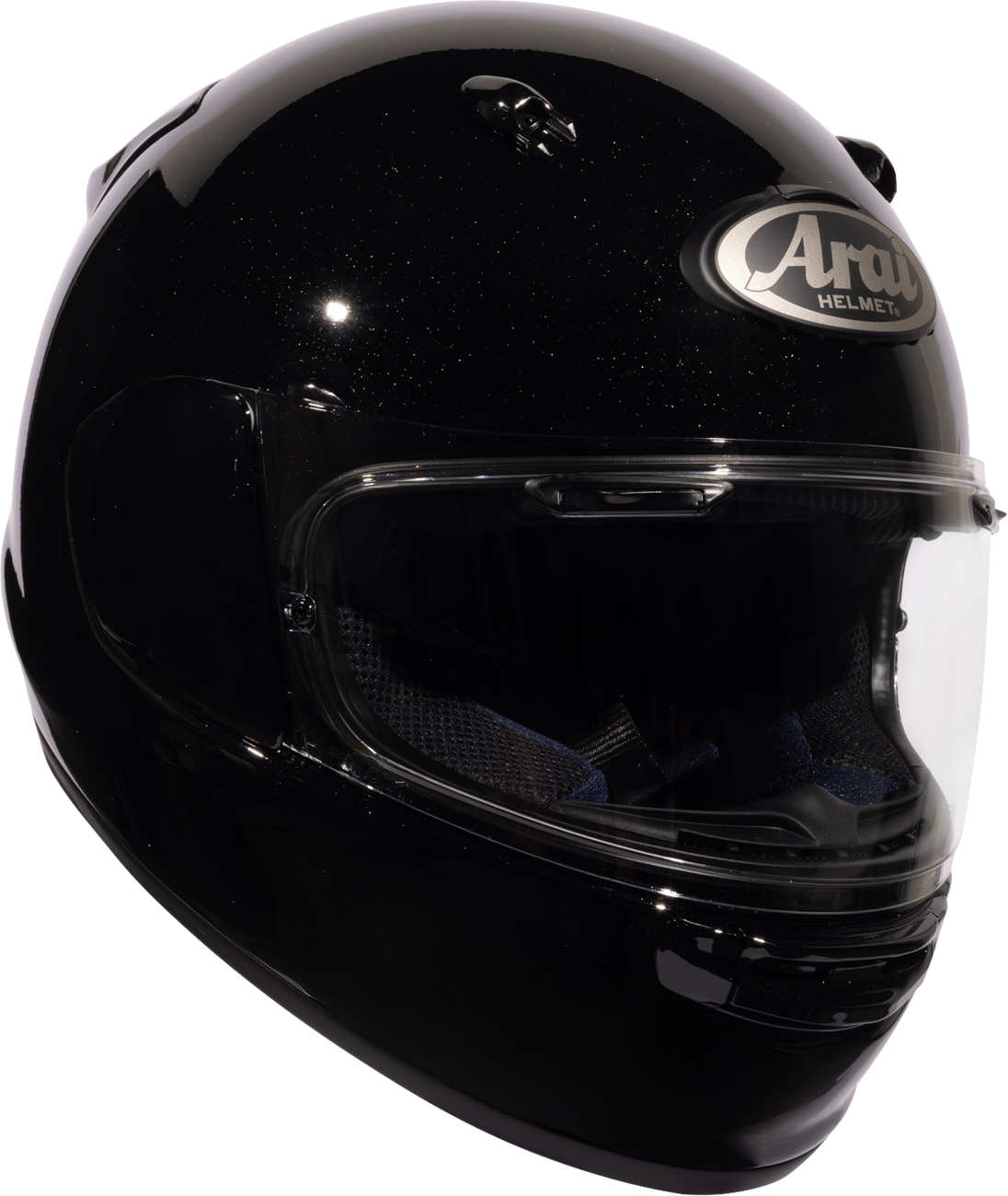 Arai Contour-X Solid — Diamond Black — angle 3