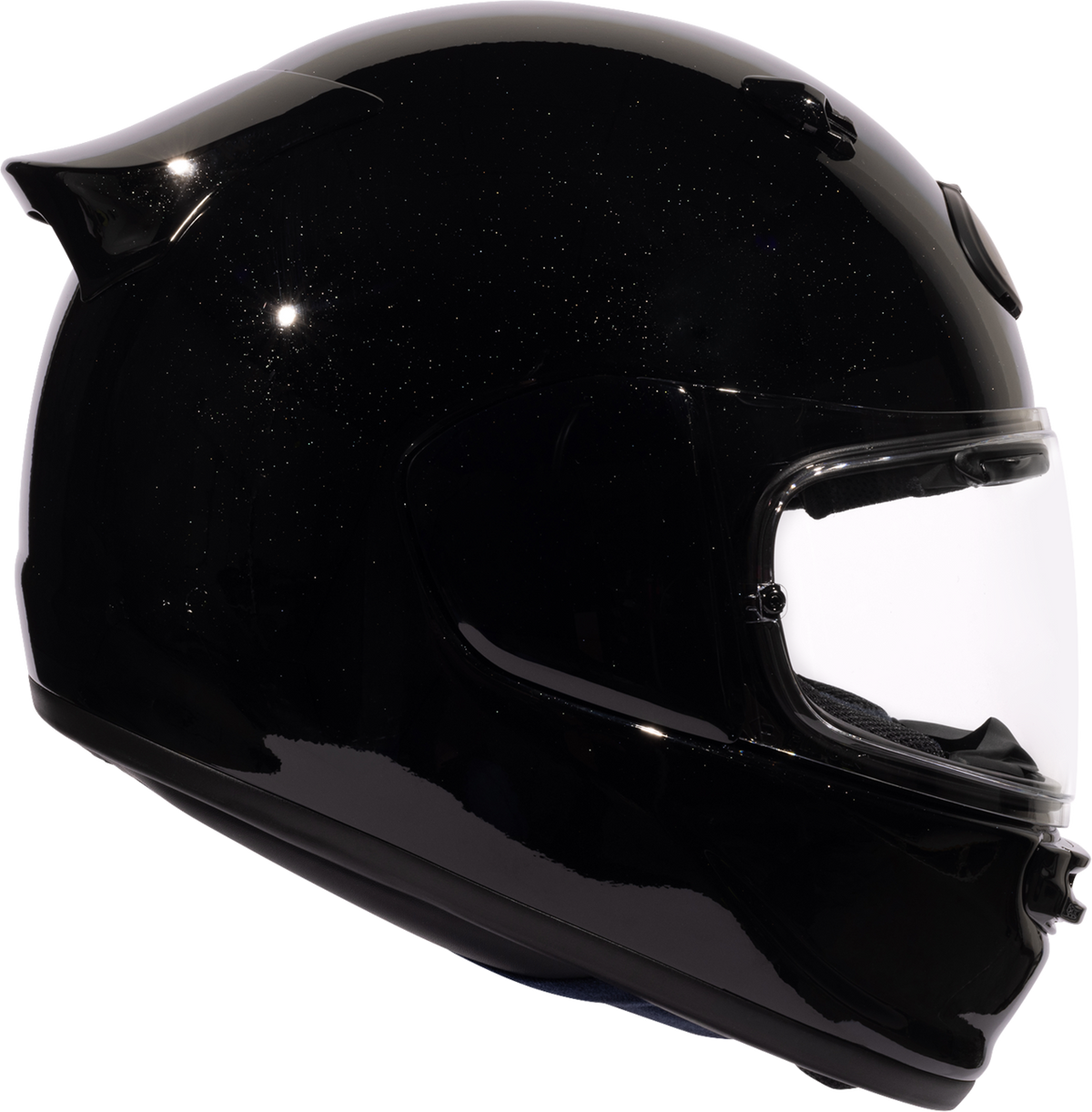 Arai Contour-X Solid — Diamond Black — angle 4