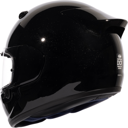 Arai Contour-X Solid — Diamond Black — angle 7