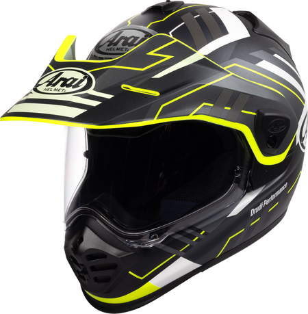 Arai XD-5 Trail — Trail Yellow Frost