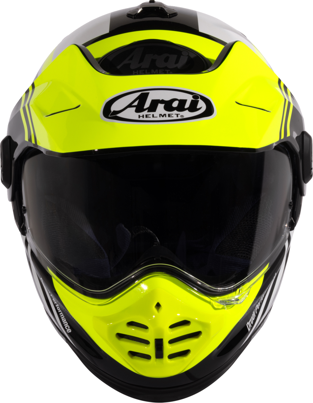 Arai XD-5 Cosmic — Cosmic Yellow — angle 2