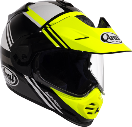 Arai XD-5 Cosmic — Cosmic Yellow — angle 3