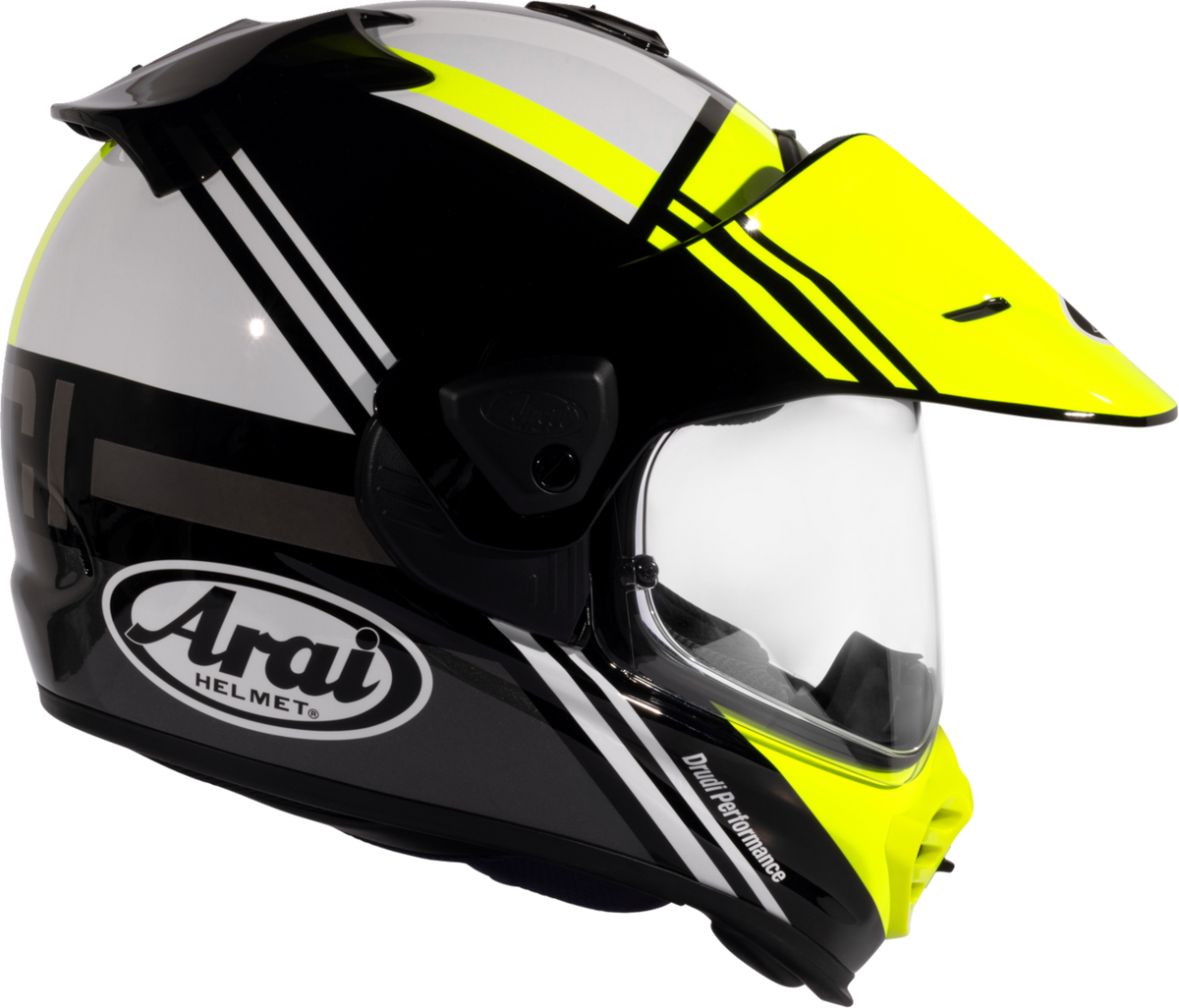 Arai XD-5 Cosmic — Cosmic Yellow — angle 4