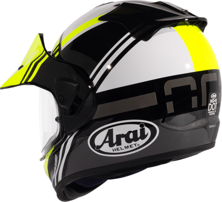 Arai XD-5 Cosmic — Cosmic Yellow — angle 7