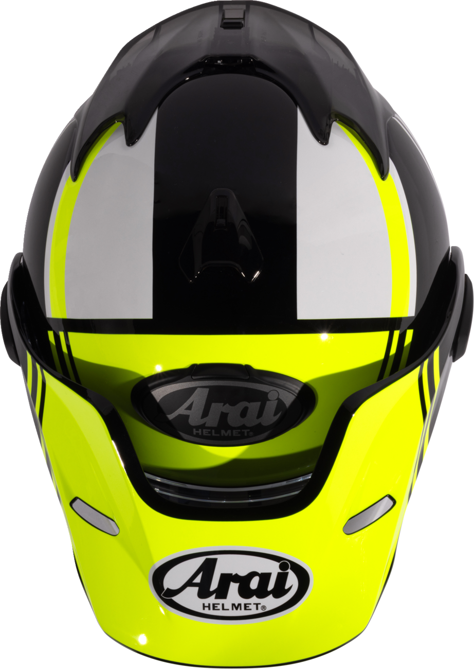 Arai XD-5 Cosmic — Cosmic Yellow — angle 9