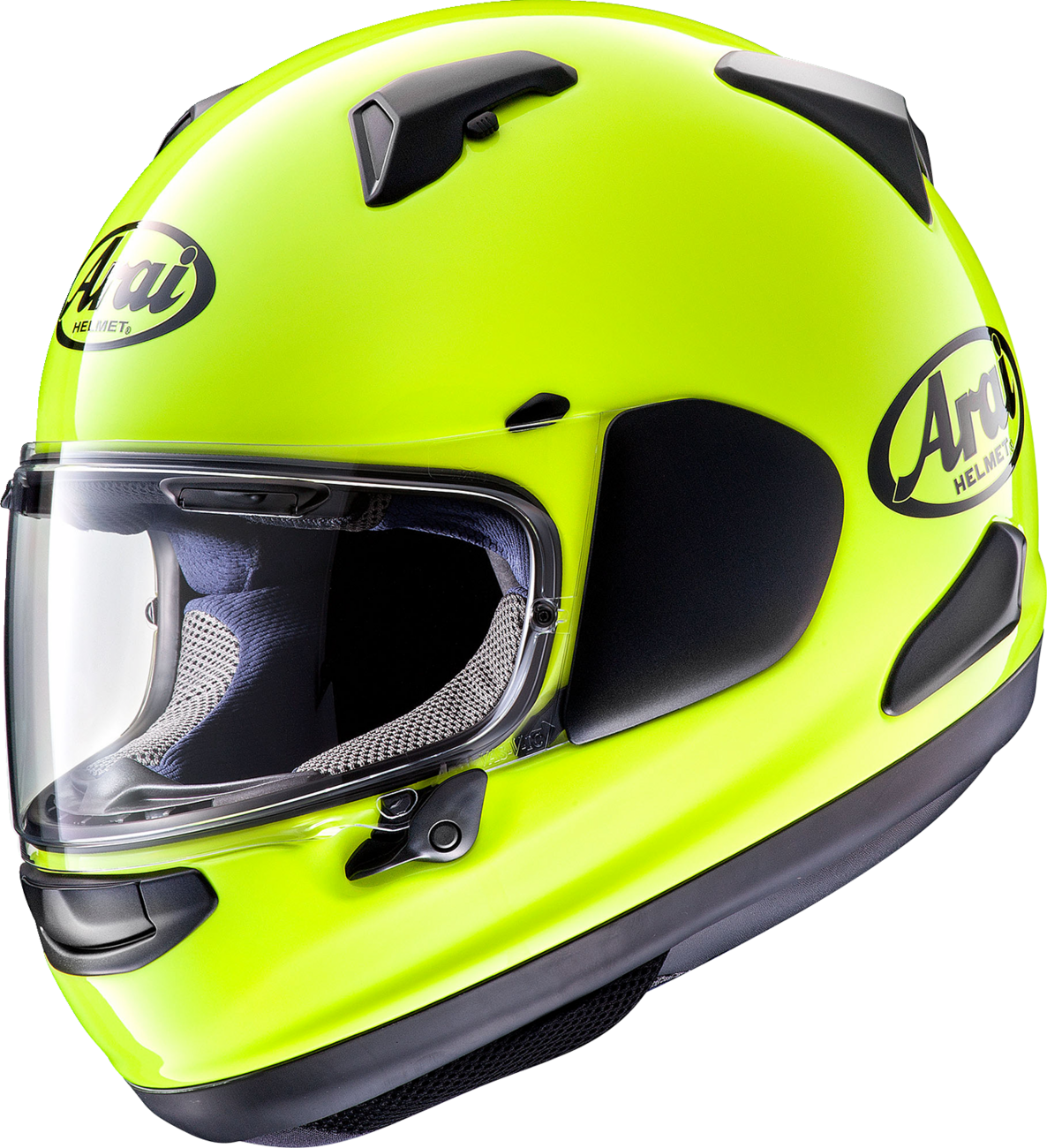 Arai Quantum-X Solid — Fluorescent Yellow