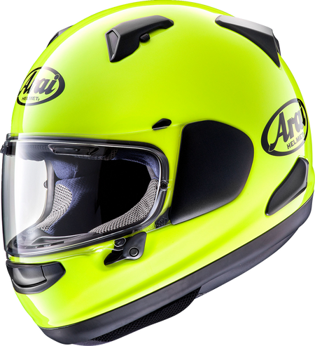 Arai Quantum-X Solid — Fluorescent Yellow
