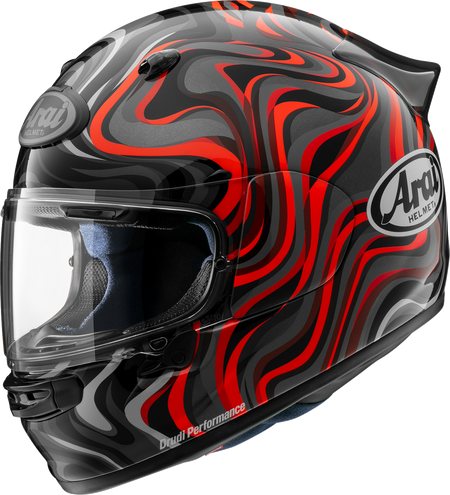 Arai Contour-X Swirl — Swirl Red