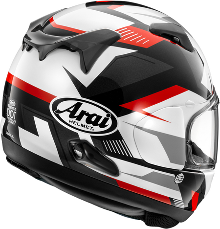 Arai Signet-X Supra — Supra Red — angle 2