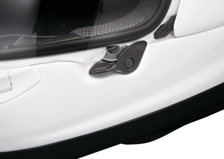 Arai Corsair-X Solid — White — angle 2