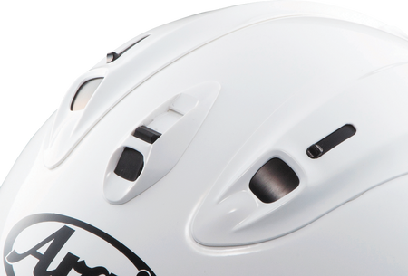 Arai Corsair-X Solid — White — angle 4