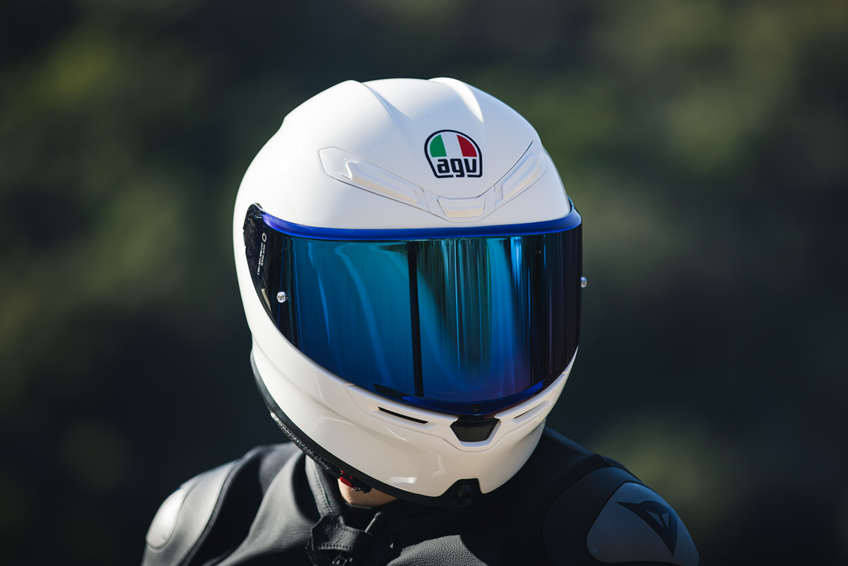 AGV K6 S Solid — White — angle 10