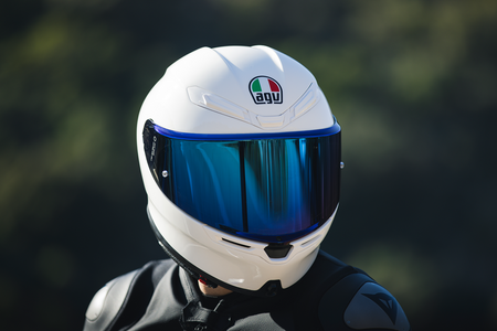 AGV K6 S Solid — White — angle 10