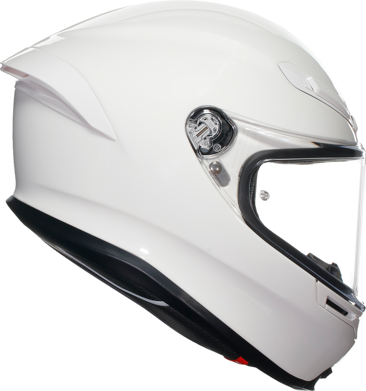 AGV K6 S Solid — White — angle 2