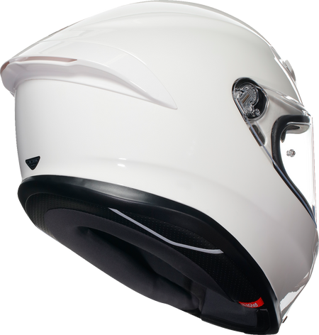 AGV K6 S Solid — White — angle 3