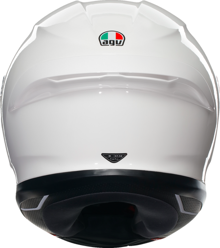 AGV K6 S Solid — White — angle 4