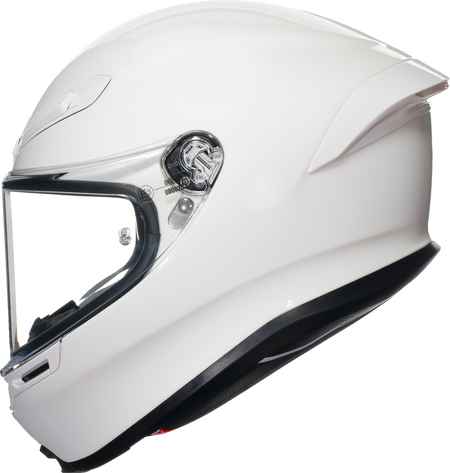 AGV K6 S Solid — White — angle 5