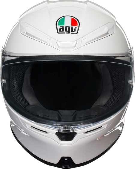AGV K6 S Solid — White — angle 6