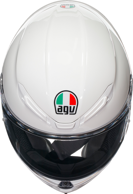 AGV K6 S Solid — White — angle 7