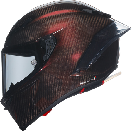 AGV Pista GP RR Carbon — Red Carbon — angle 5