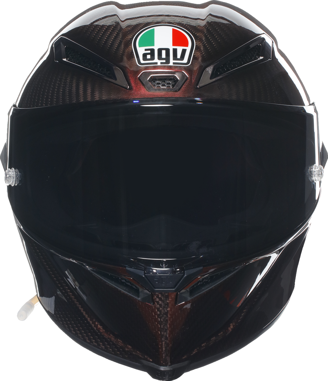 AGV Pista GP RR Carbon — Red Carbon — angle 6