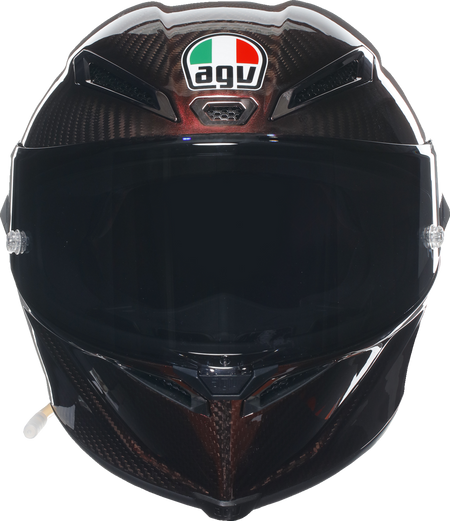 AGV Pista GP RR Carbon — Red Carbon — angle 6