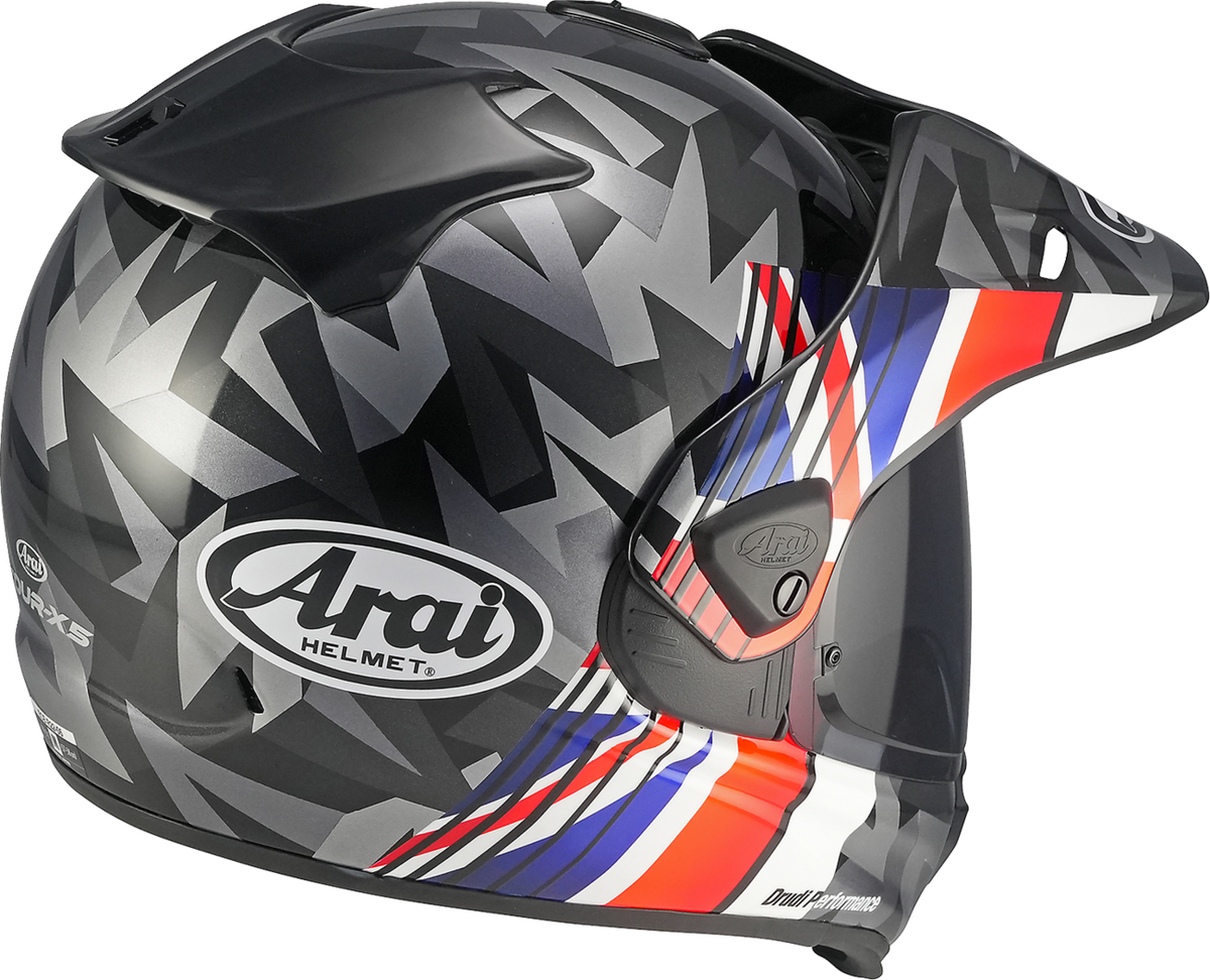 Arai XD-5 Nation Helmet — UK — Nation UK — angle 2