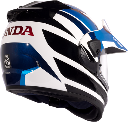 Arai XD-5 Honda Africa Twin — Honda Africa Twin Blue — angle 5