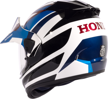 Arai XD-5 Honda Africa Twin — Honda Africa Twin Blue — angle 7