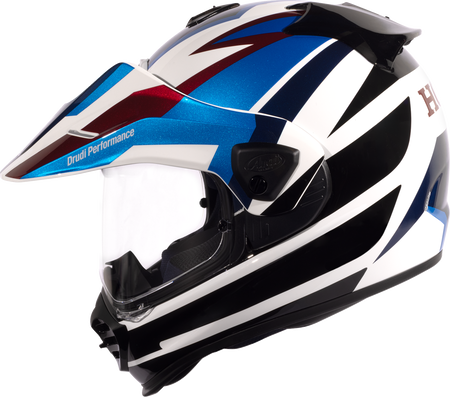 Arai XD-5 Honda Africa Twin — Honda Africa Twin Blue — angle 8