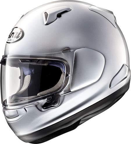 Arai Quantum-X Solid — Aluminum Silver