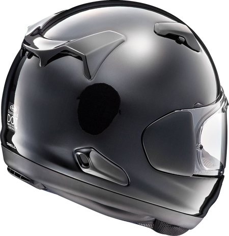 Arai Quantum-X Solid — Diamond Black — angle 2