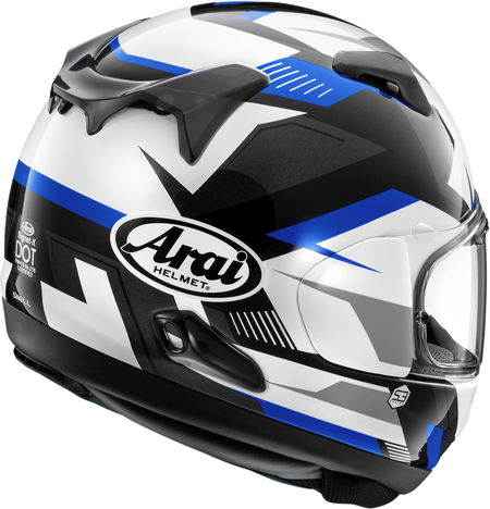 Arai Signet-X Supra — Supra Blue — angle 2