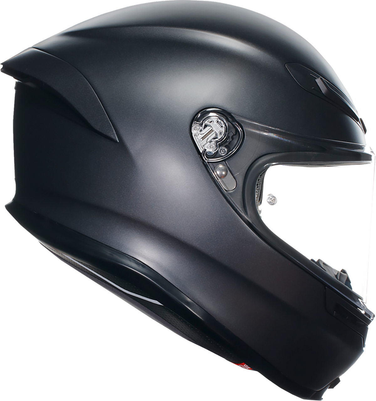 AGV K6 S Solid — Matte Black — angle 2