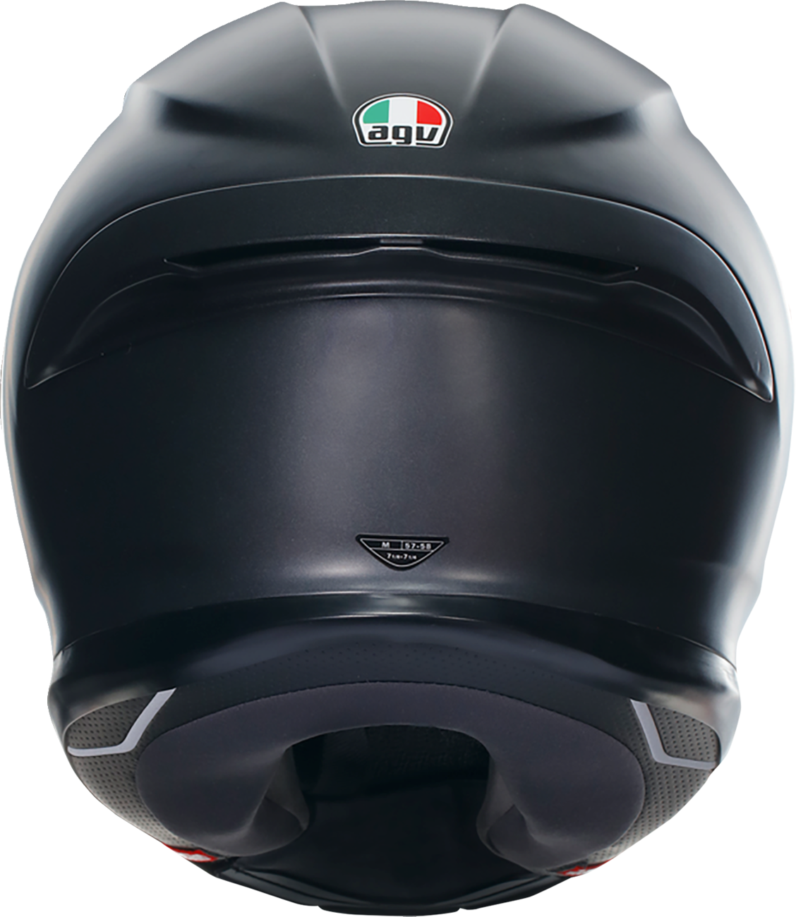 AGV K6 S Solid — Matte Black — angle 4