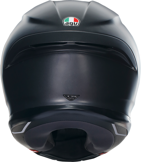 AGV K6 S Solid — Matte Black — angle 4