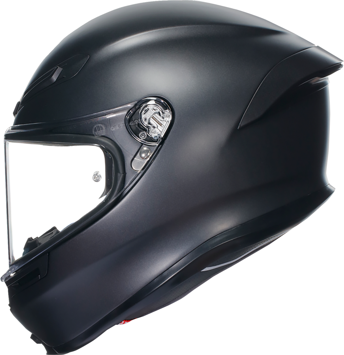 AGV K6 S Solid — Matte Black — angle 5