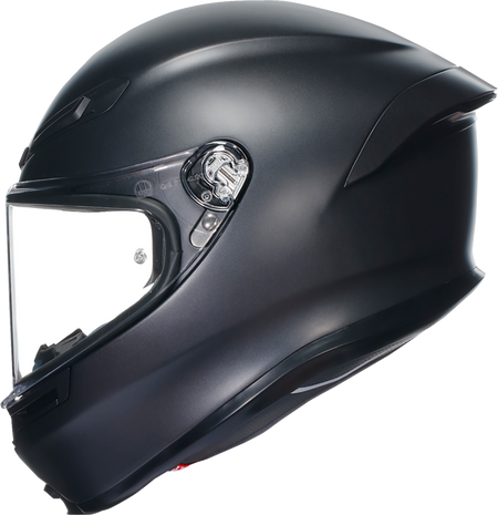 AGV K6 S Solid — Matte Black — angle 5