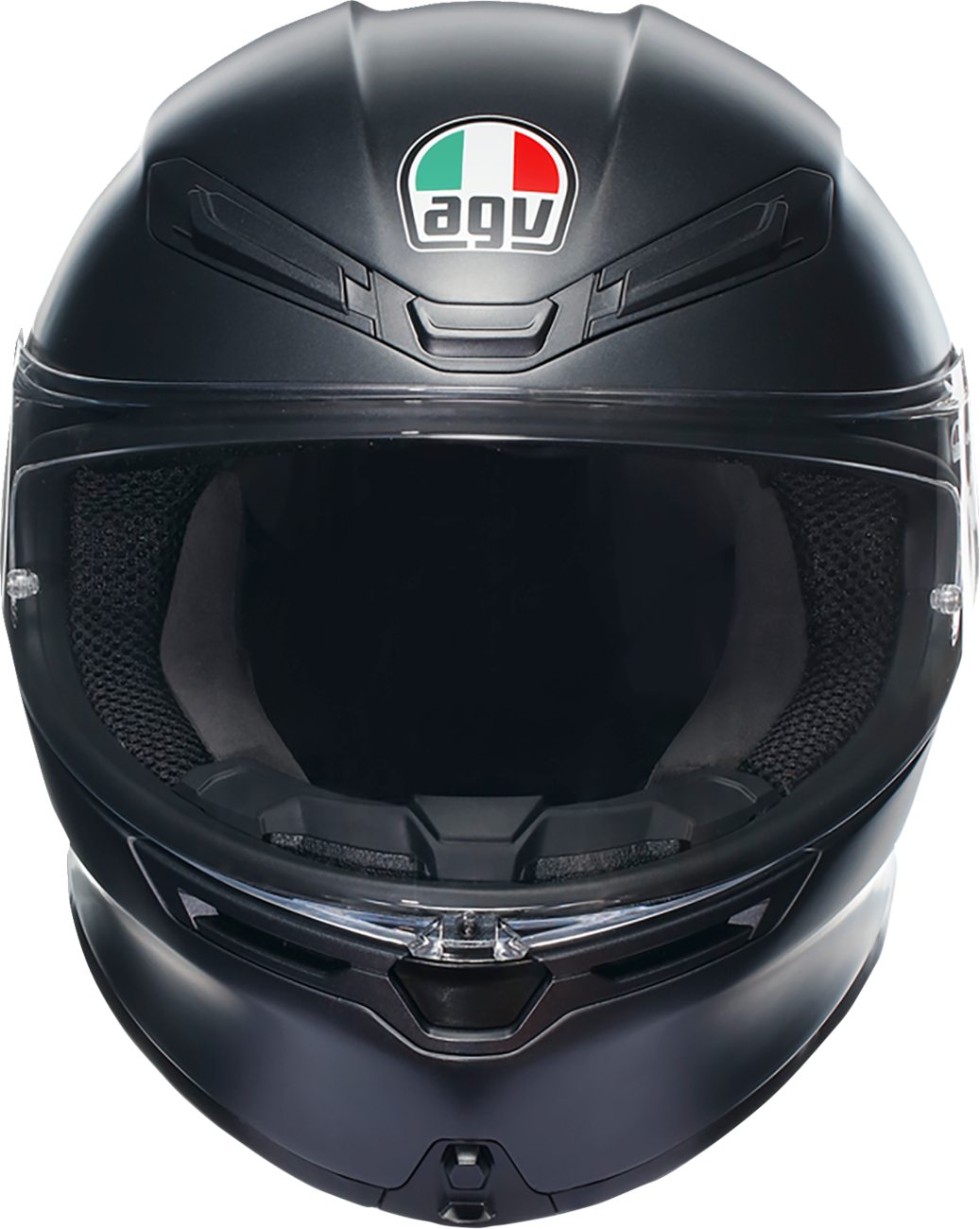 AGV K6 S Solid — Matte Black — angle 6