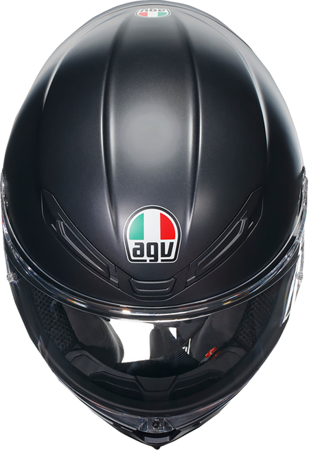 AGV K6 S Solid — Matte Black — angle 7