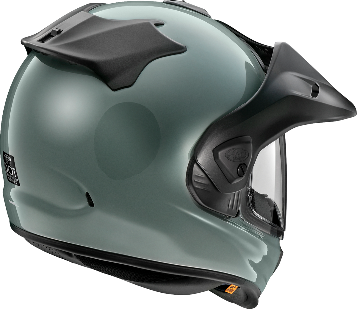Arai XD-5 Solid — Mojave Sage — angle 2