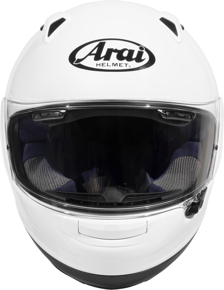 Arai Signet-X Solid — White — angle 2