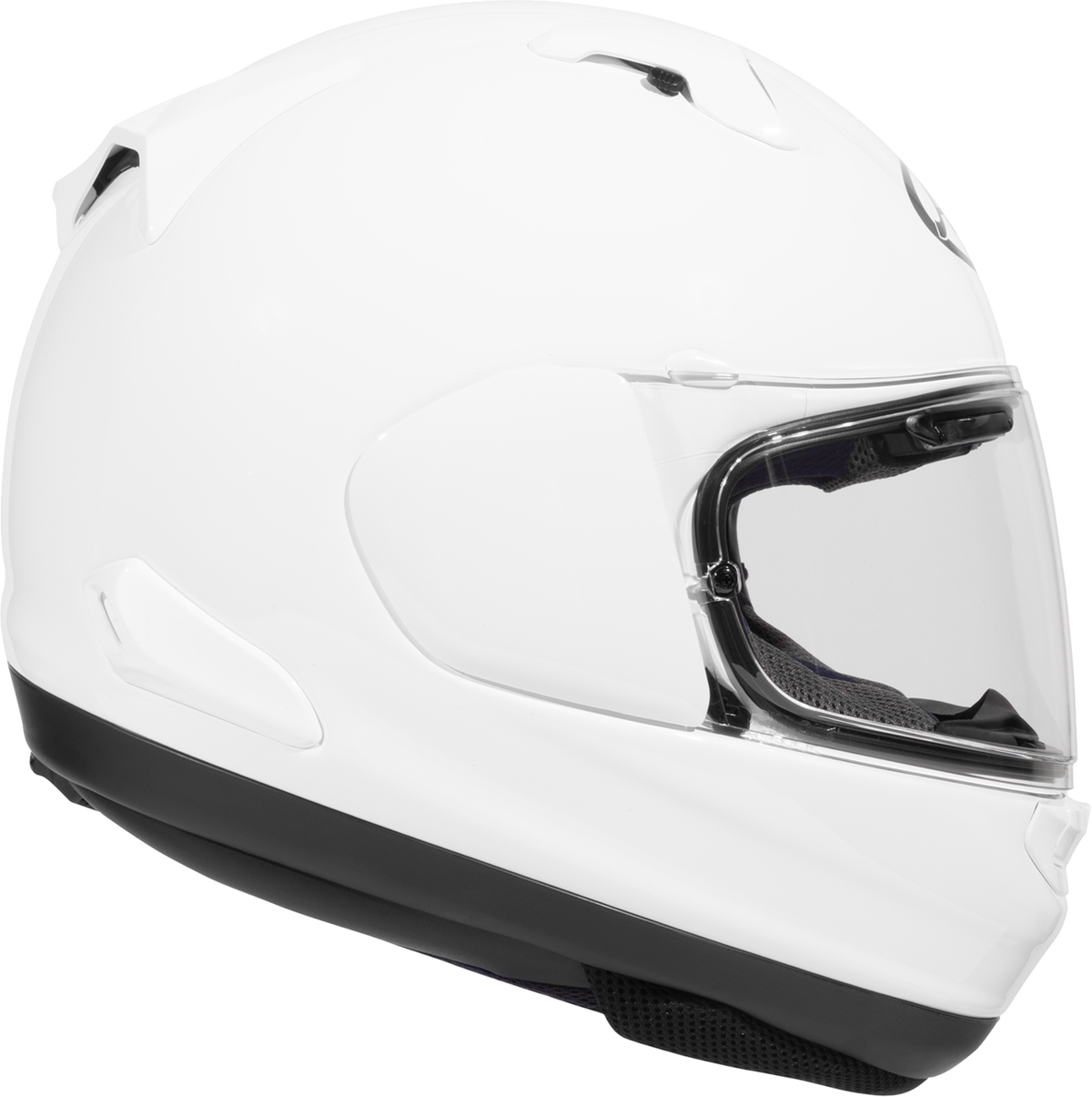 Arai Signet-X Solid — White — angle 4